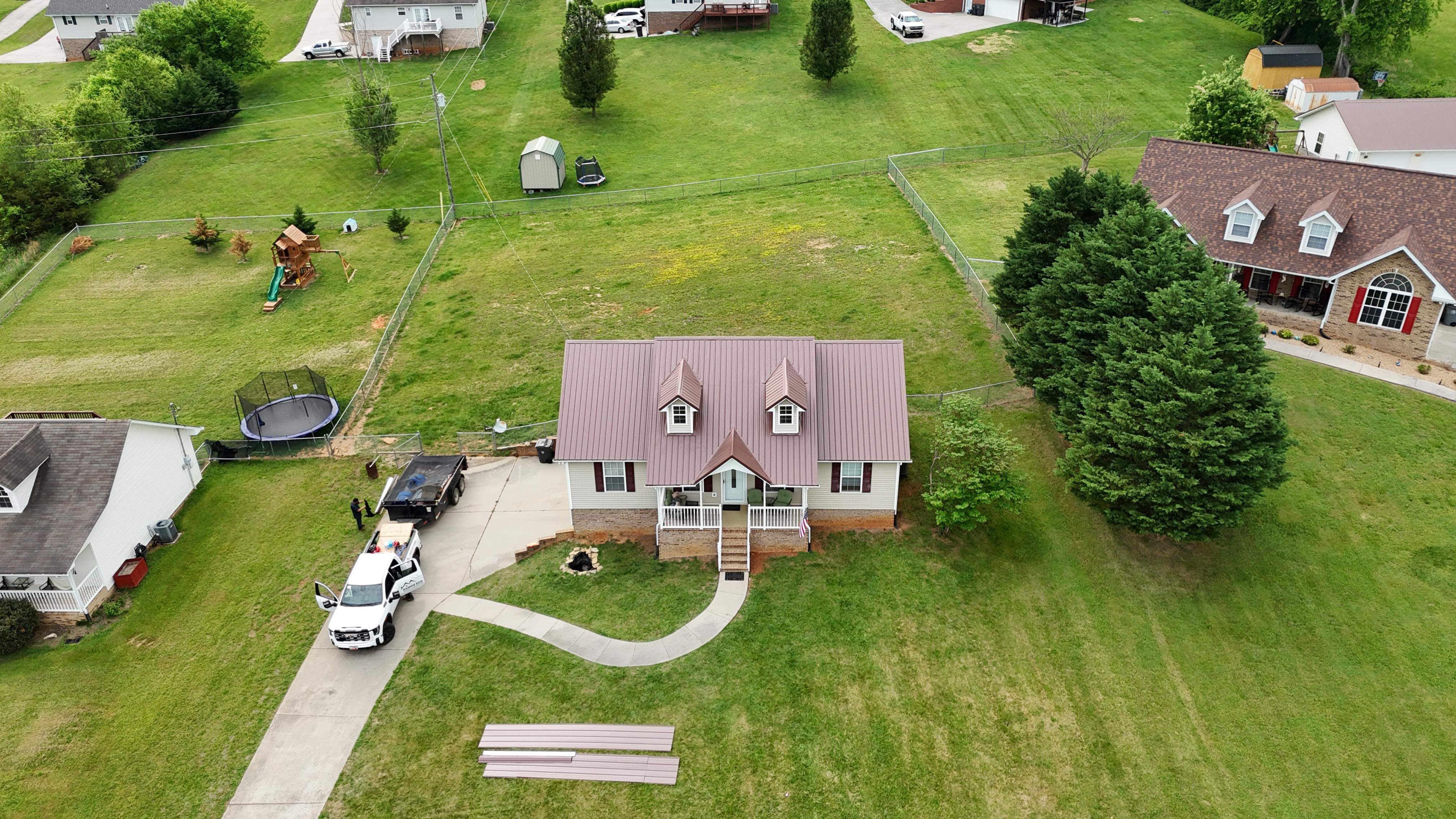 A Striking Metal Roofing Project in Seymour, Tennessee